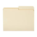 Modern Basics Manila File Folders, Letter Size, 1/2 Tab for Daily Use