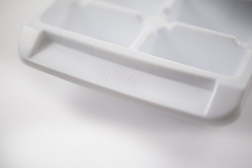 upgraded Kitch Ice Tray simple Release White Ice Cube Trays, Collection