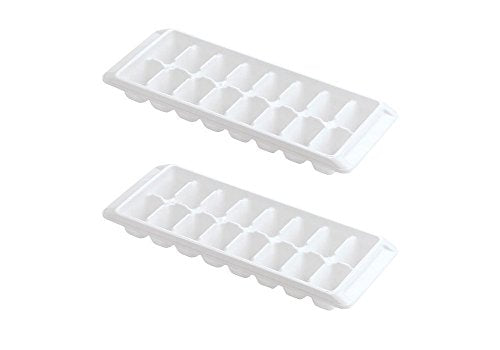 upgraded Kitch Ice Tray simple Release White Ice Cube Trays, Collection