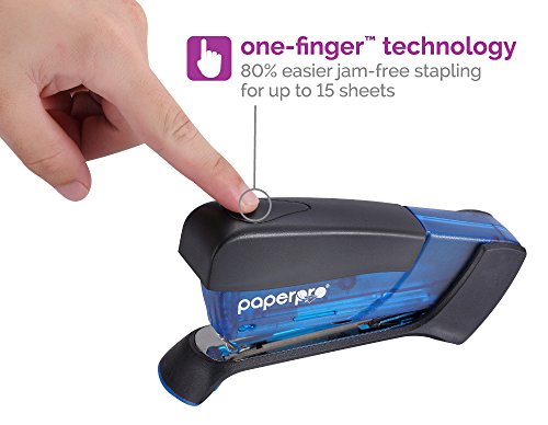 PaperPro Compact Classic Desktop Stapler, 15 Sheet Capacity, No Effort, Set