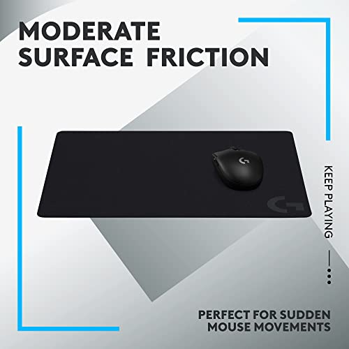 Modern Logitech G240 Cloth Gaming Mouse Pad, Optimized for for Daily Use