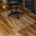 Minimalist Kuyal Clear Chair mat for Hard Floors 36 x 48 Kit