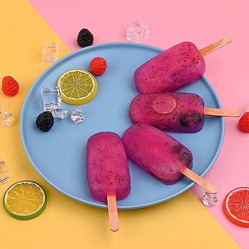 Classic WMKGG Popsicle Silicone Molds Set, 2 PCS Ice Cream Essentials