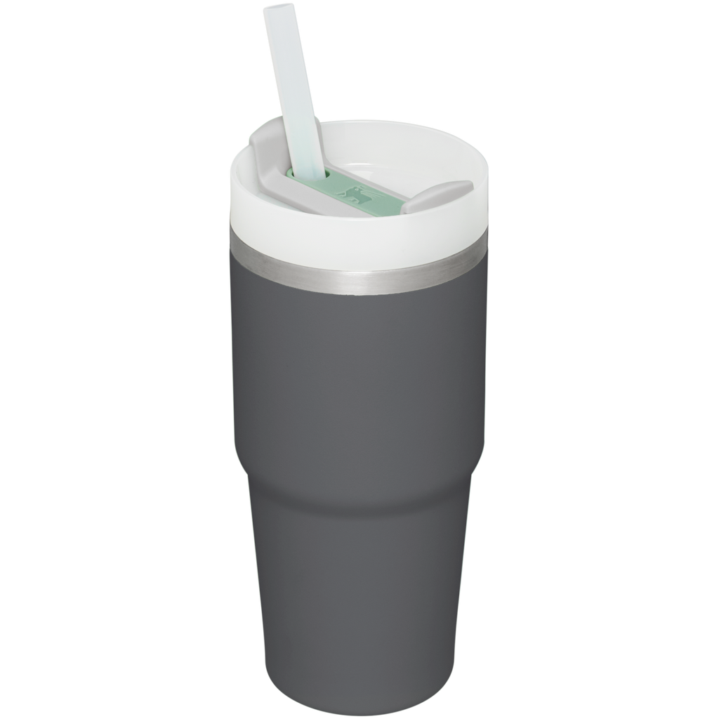 Splash-Resistant FlowState The Quencher H2.0 Flowstate Tumbler  | Stanley Create D329E - 40oz Large Capacity Car-Cup Friendly Quencher Detail