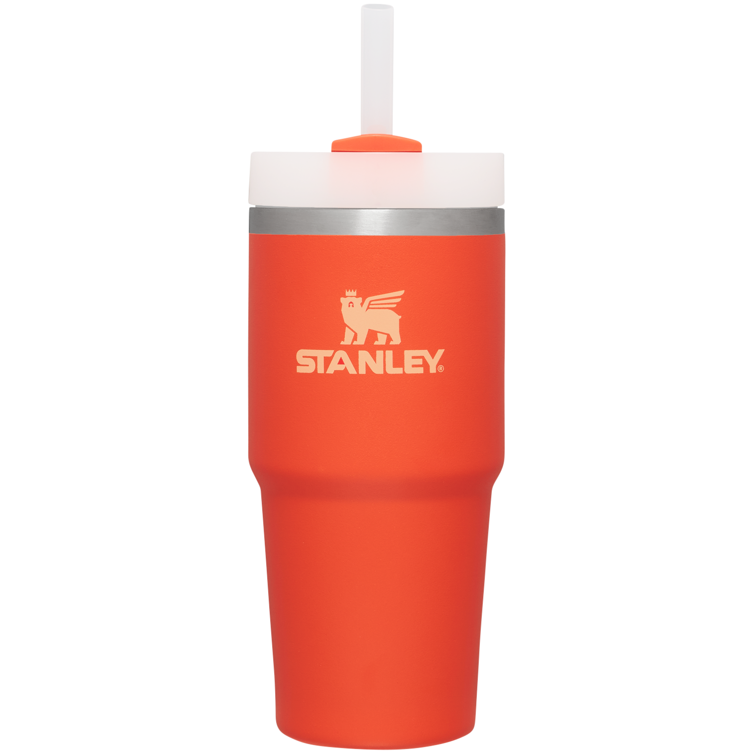 Splash-Resistant FlowState The Quencher H2.0 Flowstate Tumbler  | Stanley Create D329E - 40oz Large Capacity Car-Cup Friendly Quencher Detail