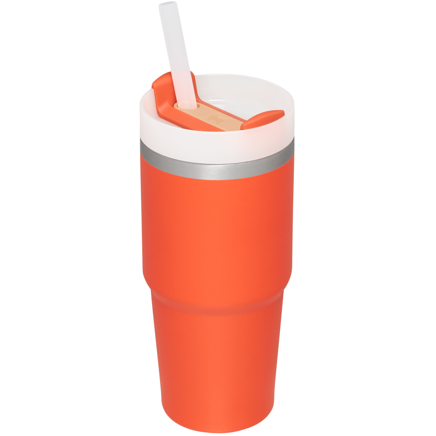 Splash-Resistant FlowState The Quencher H2.0 Flowstate Tumbler  | Stanley Create D329E - 40oz Large Capacity Car-Cup Friendly Quencher Detail