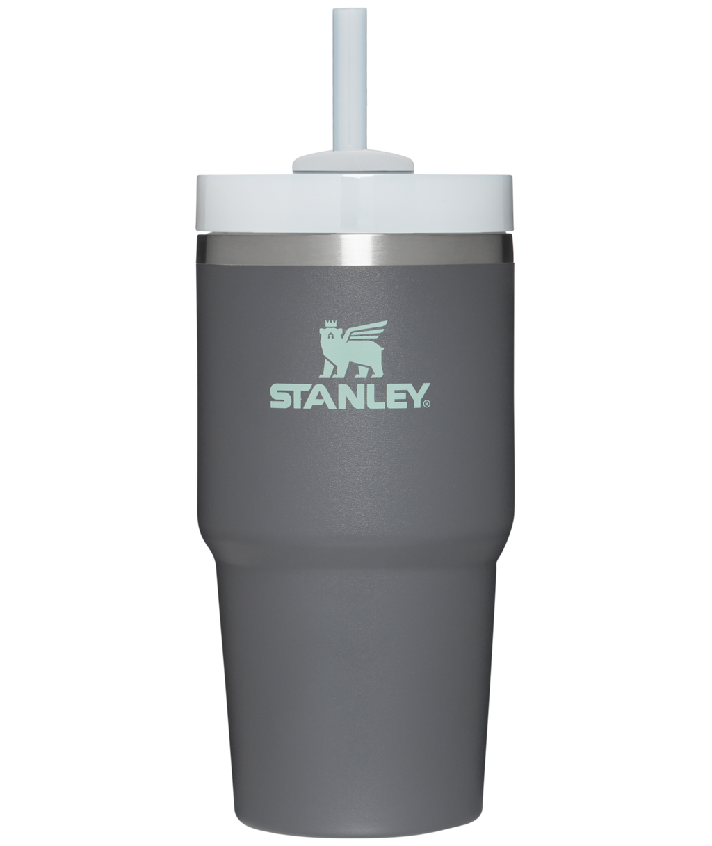 Double-Wall Vacuum The Quencher H2.0 Flowstate Tumbler | Stanley Create D330L - FlowState 3-Position Lid Insulated Travel Mug - Charcoal