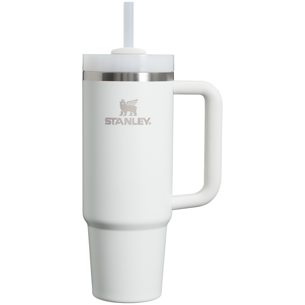 Double-Wall Vacuum The Quencher H2.0 Flowstate Tumbler D051L - Double-Wall Vacuum Insulated Travel Tumbler with Straw - Frost