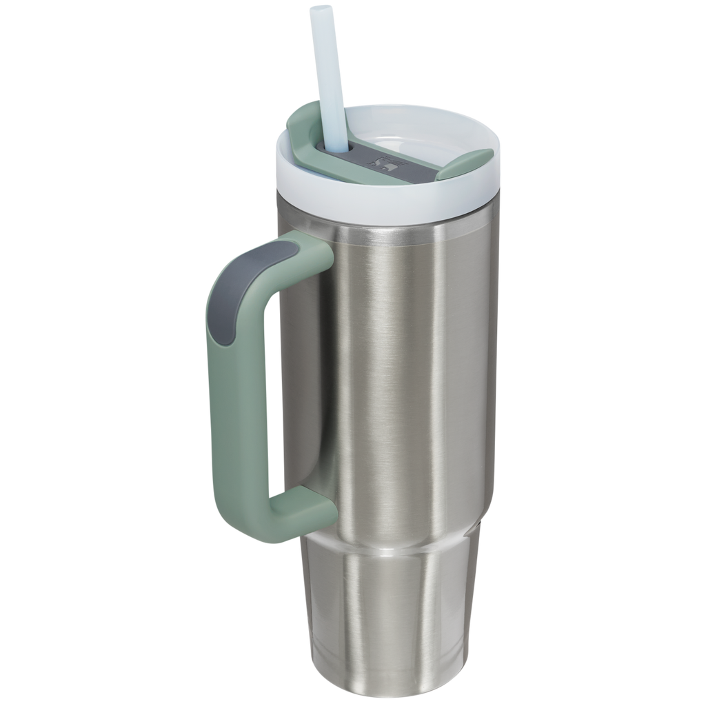 Double-Wall Vacuum The Quencher H2.0 Flowstate Tumbler D051L - Double-Wall Vacuum Insulated Travel Tumbler with Straw Detail