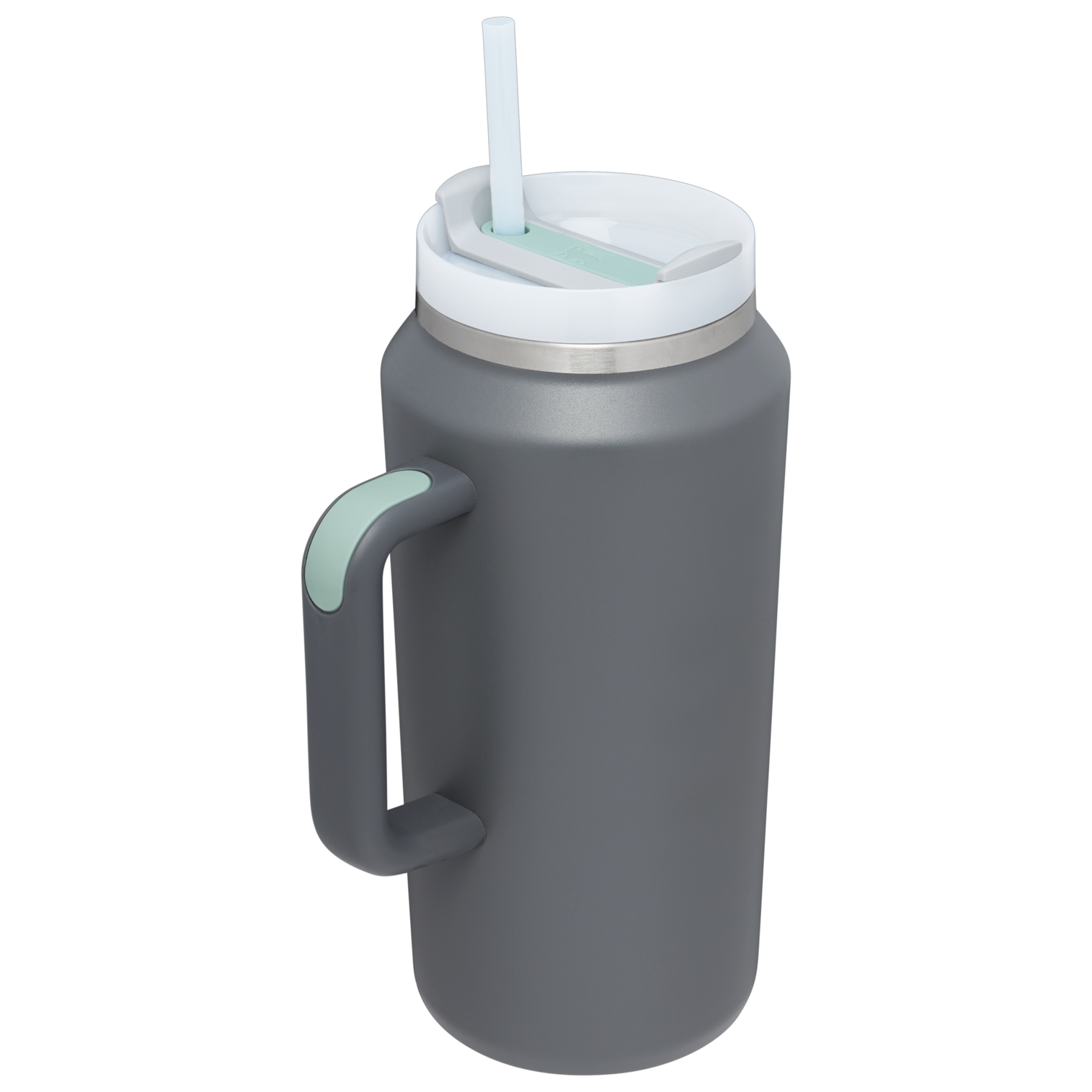 Splash-Resistant FlowState The Quencher H2.0 Flowstate Tumbler D365U - Double-Wall Vacuum Insulated Travel Tumbler with Straw Detail