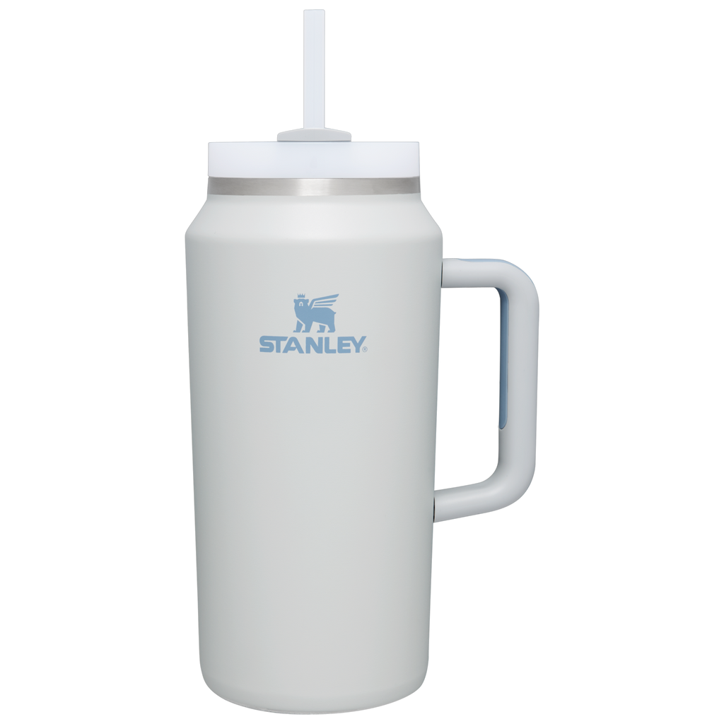 Insulated Travel The Quencher H2.0 Flowstate Tumbler D033Q - Double-Wall Vacuum Insulated Travel Tumbler with Straw Detail