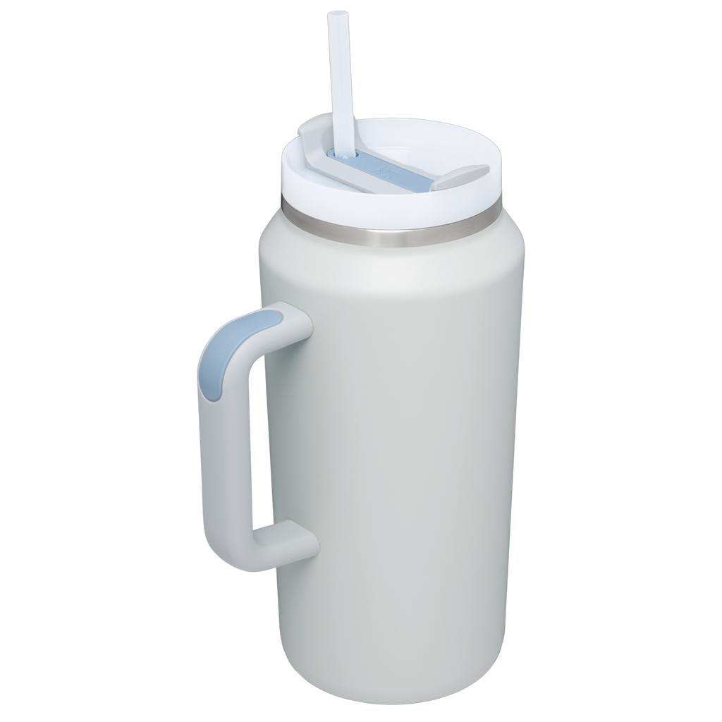 Insulated Travel The Quencher H2.0 Flowstate Tumbler D033Q - Double-Wall Vacuum Insulated Travel Tumbler with Straw Detail