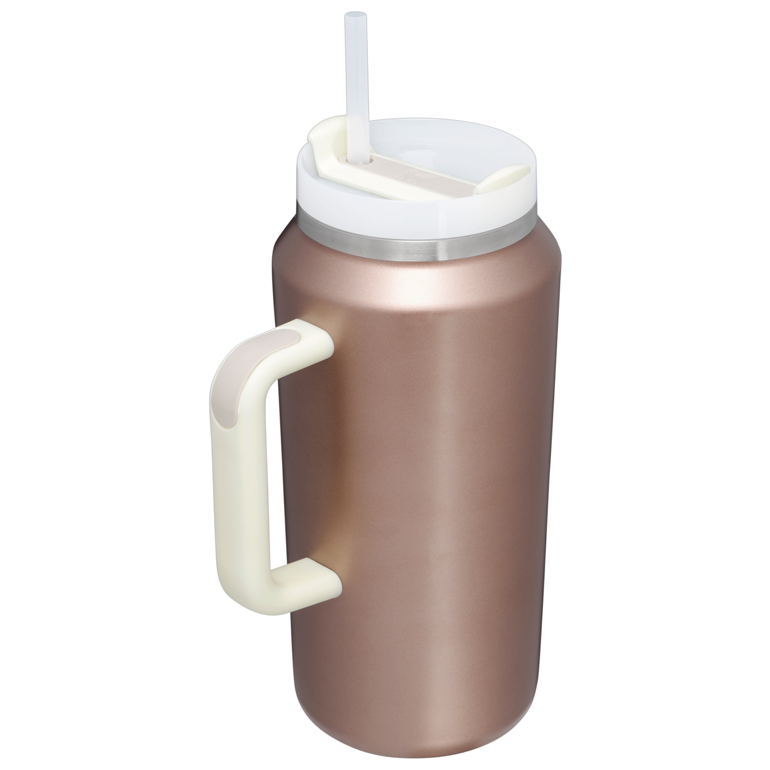 Insulated Travel The Quencher H2.0 Flowstate Tumbler D033Q - Double-Wall Vacuum Insulated Travel Tumbler with Straw Detail