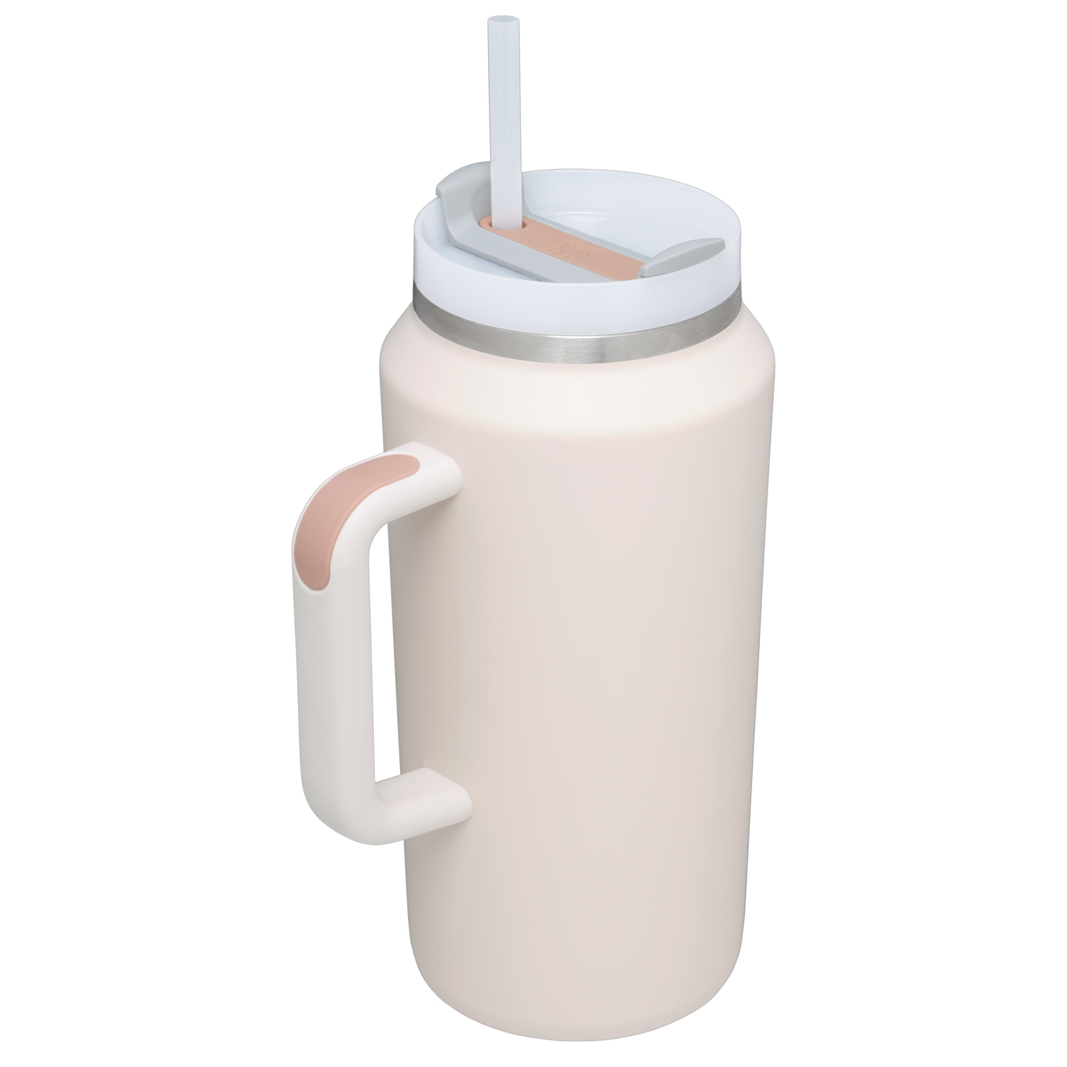 Splash-Resistant FlowState The Quencher H2.0 Flowstate Tumbler D365U - Double-Wall Vacuum Insulated Travel Tumbler with Straw Detail