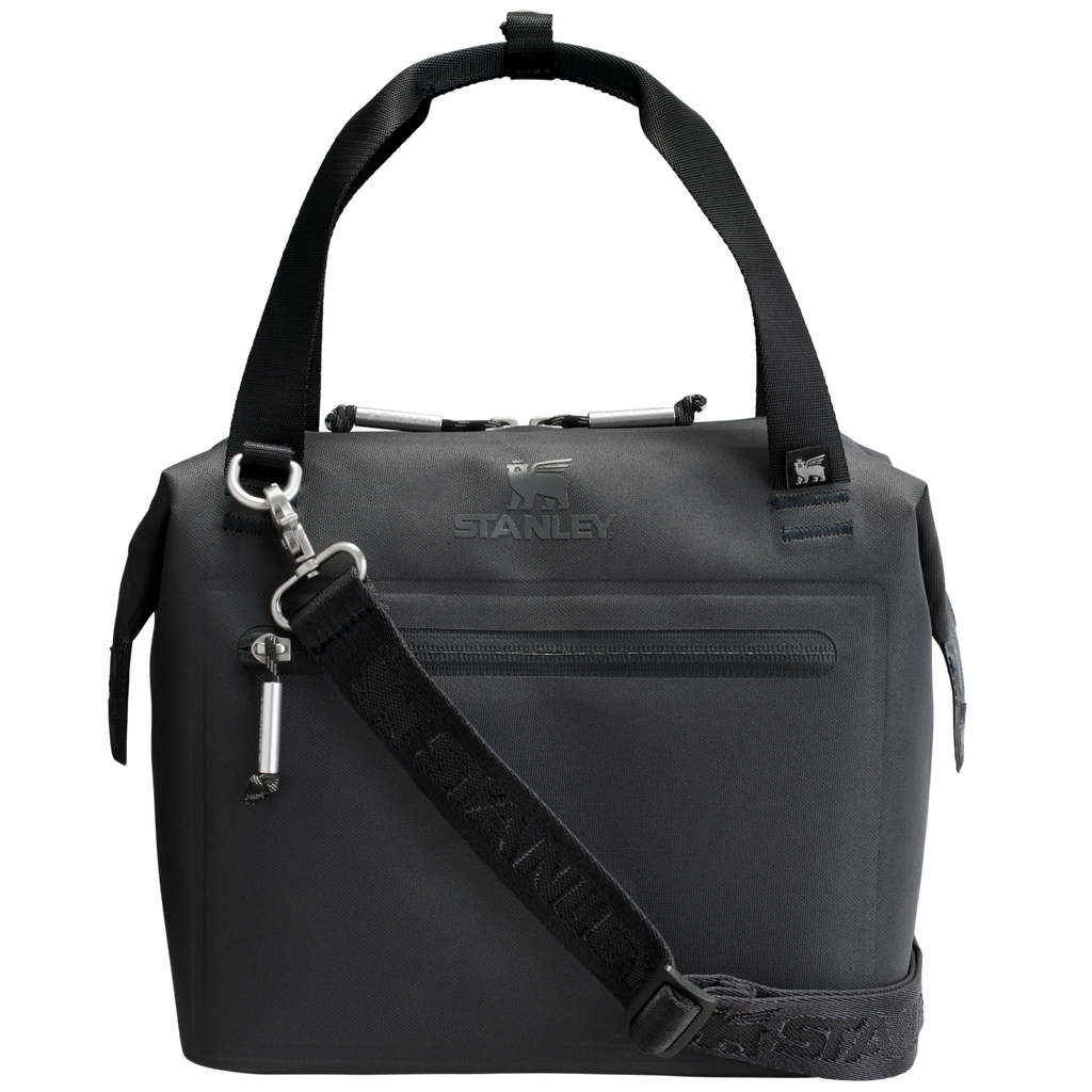 Premium All-Weather The All Day Julienne Mini Cooler D052R - Heavy-Duty Ice-Retention Food & Beverage Carrier - Black