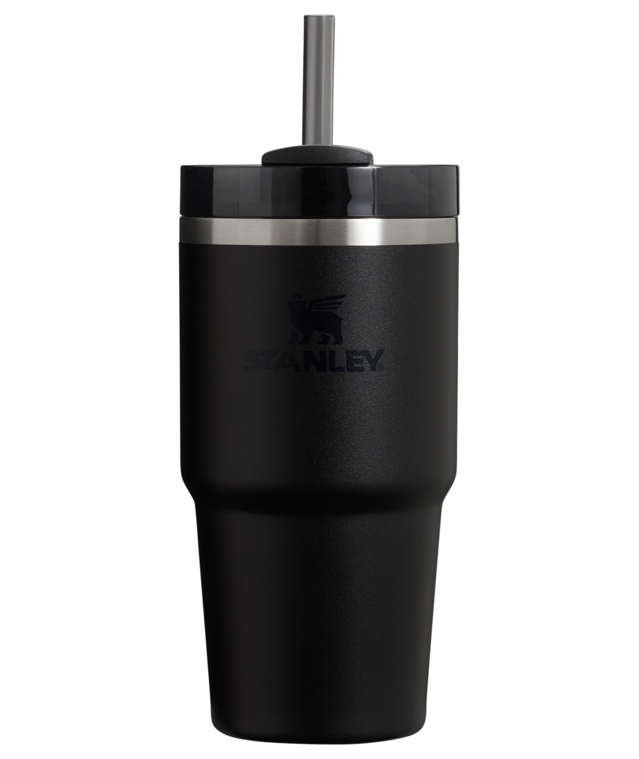 Double-Wall Vacuum The Quencher H2.0 Flowstate Tumbler | Stanley Create D330L - FlowState 3-Position Lid Insulated Travel Mug - Black 2.0