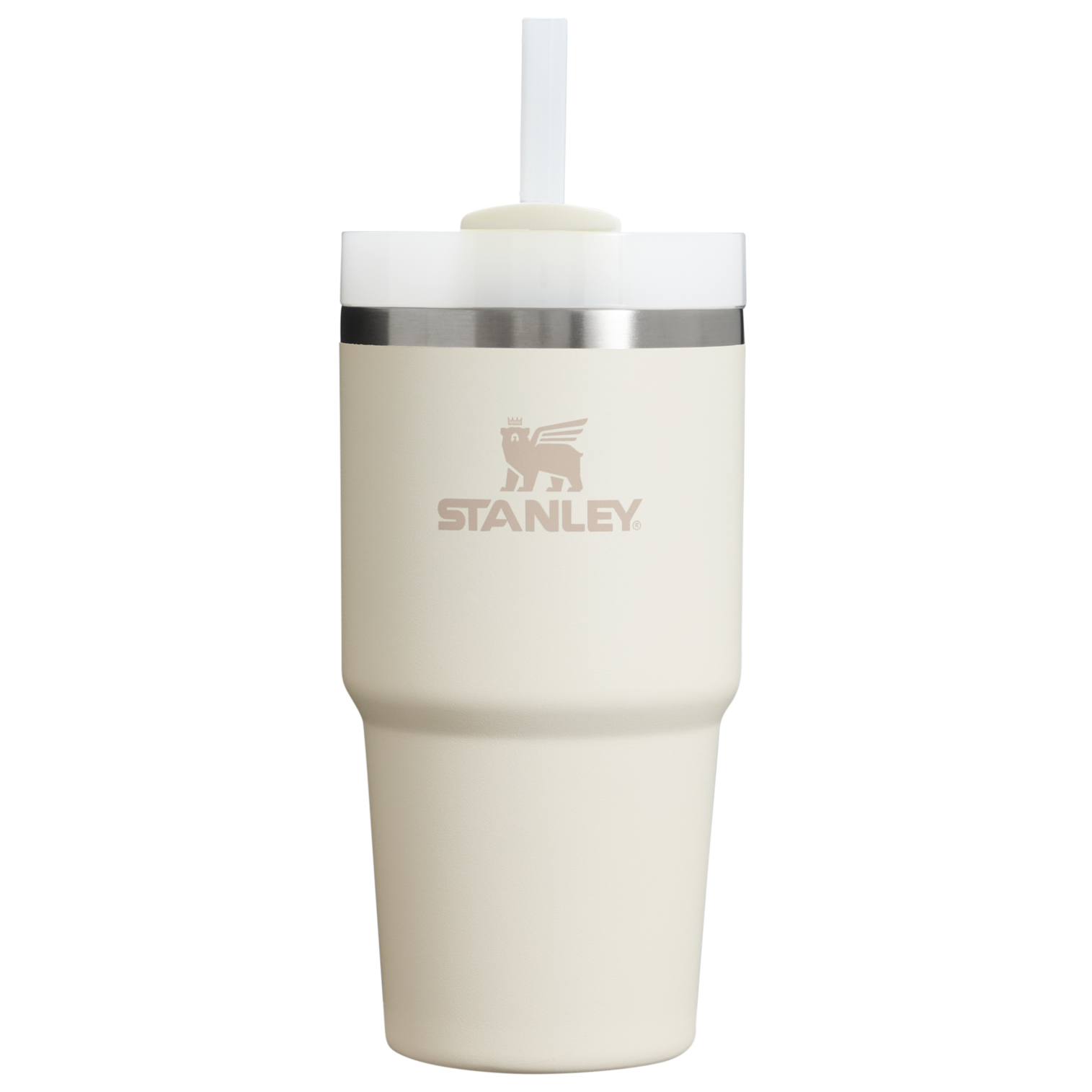 Car-Cup Friendly The Quencher H2.0 Flowstate Tumbler D030T - FlowState 3-Position Lid Insulated Travel Mug - Cream 2.0