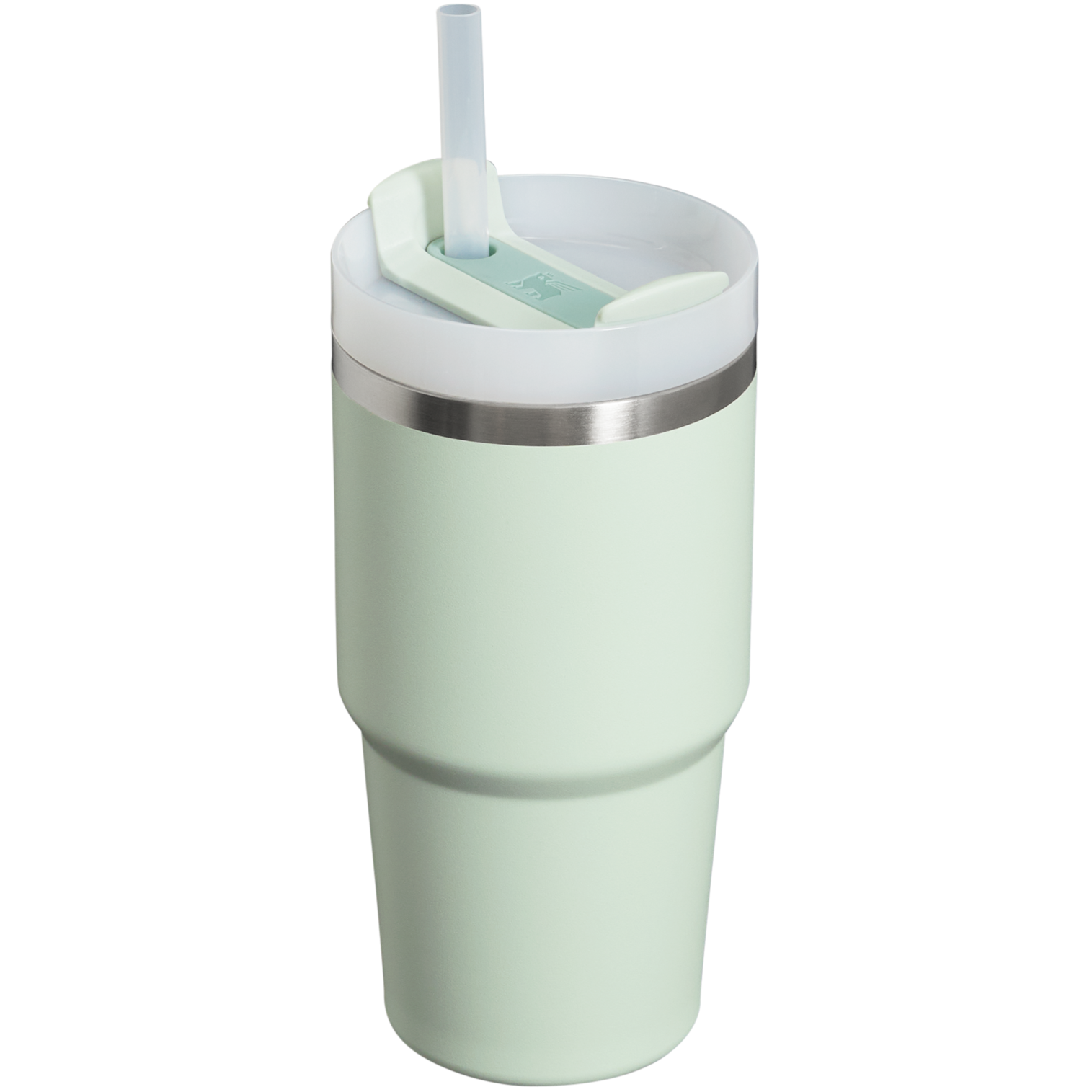 Double-Wall Vacuum The Quencher H2.0 Flowstate Tumbler | Stanley Create D330L - FlowState 3-Position Lid Insulated Travel Mug Detail