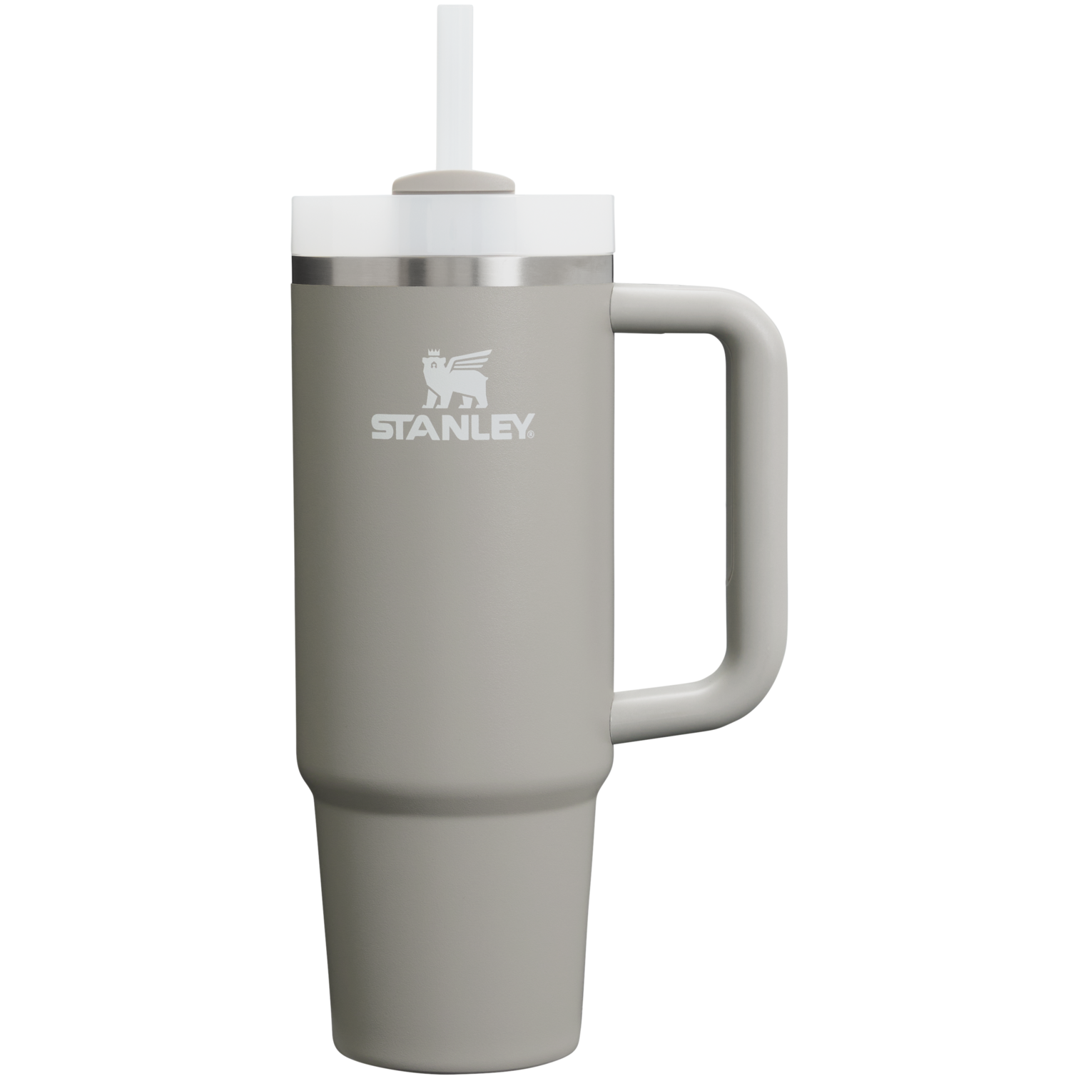 Double-Wall Vacuum The Quencher H2.0 Flowstate Tumbler D051L - Double-Wall Vacuum Insulated Travel Tumbler with Straw - Ash