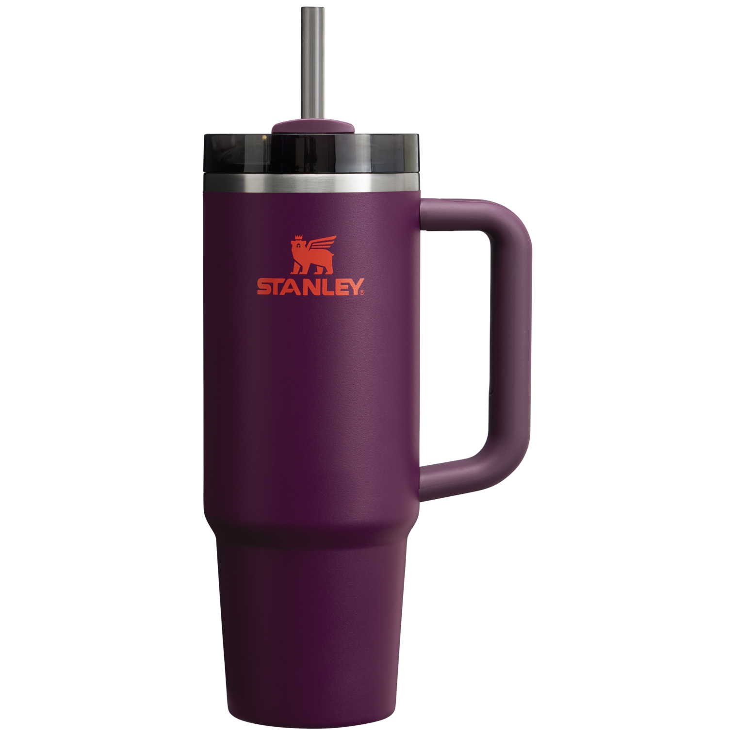 Car-Cup Friendly The Quencher H2.0 Flowstate Tumbler | Stanley Create D331C - FlowState 3-Position Lid Insulated Travel Mug - Plum