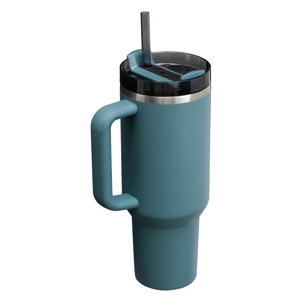 Car-Cup Friendly The Quencher H2.0 Flowstate Tumbler  | Stanley Create D332L - 40oz Large Capacity Car-Cup Friendly Quencher Detail