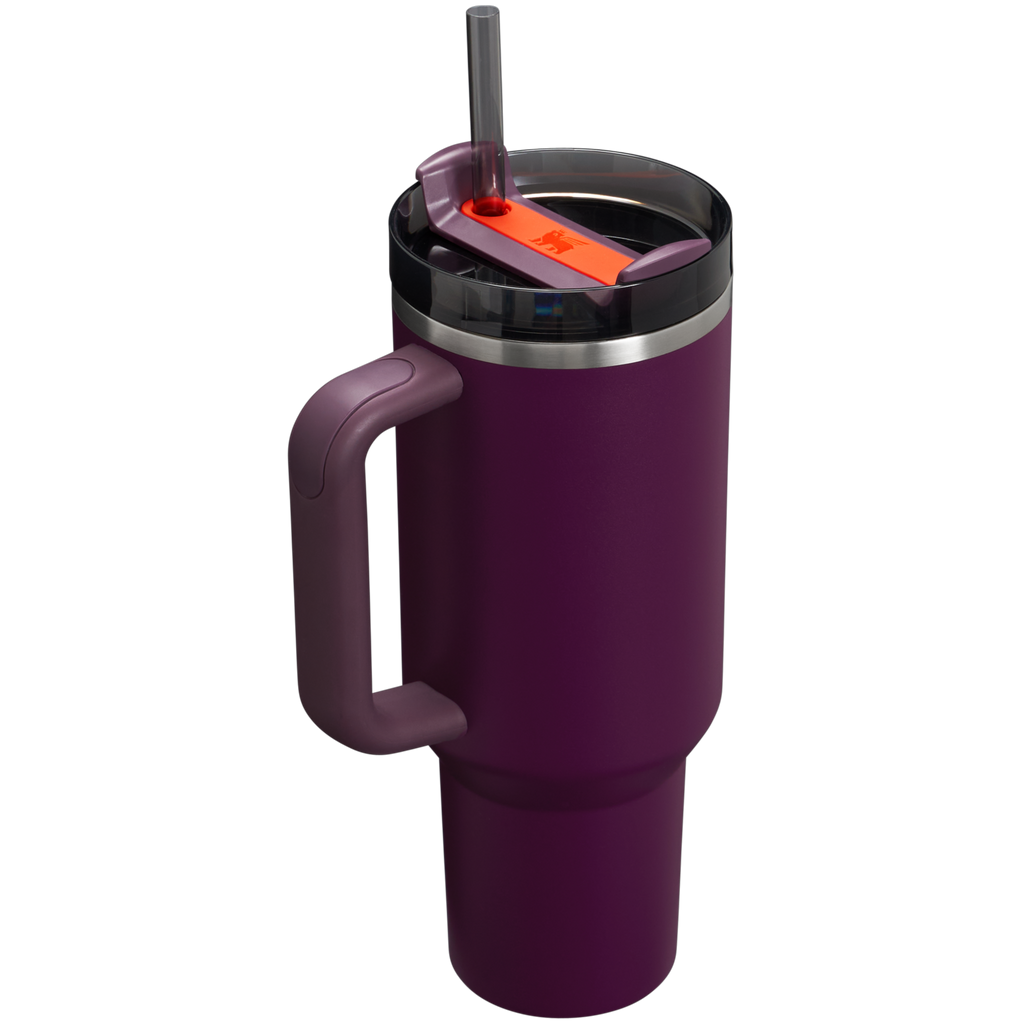 Insulated Travel The Quencher H2.0 Flowstate Tumbler D050X - Double-Wall Vacuum Insulated Travel Tumbler with Straw Detail