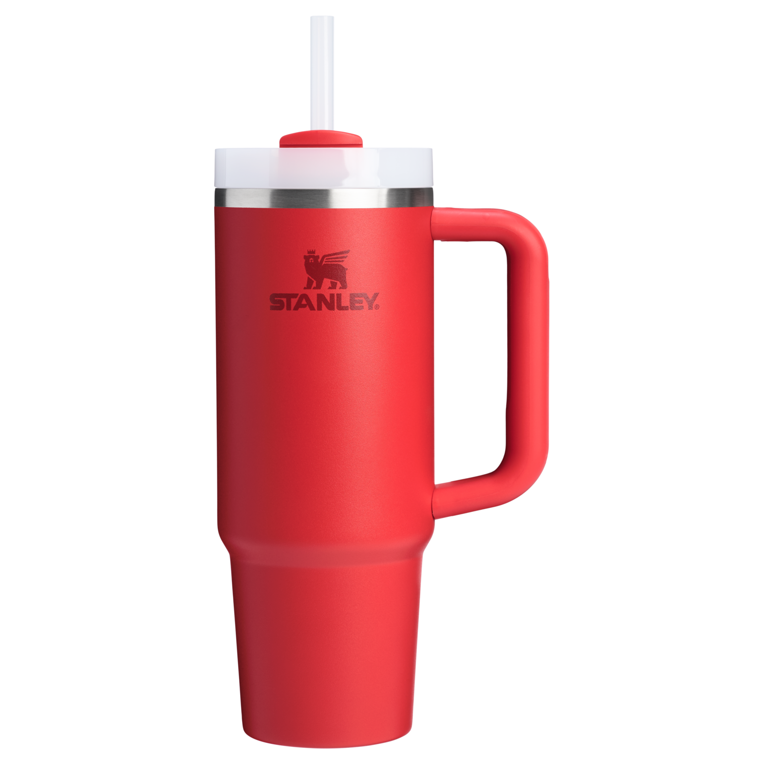 Double-Wall Vacuum The Quencher H2.0 Flowstate Tumbler D051L - Double-Wall Vacuum Insulated Travel Tumbler with Straw - Chili Red