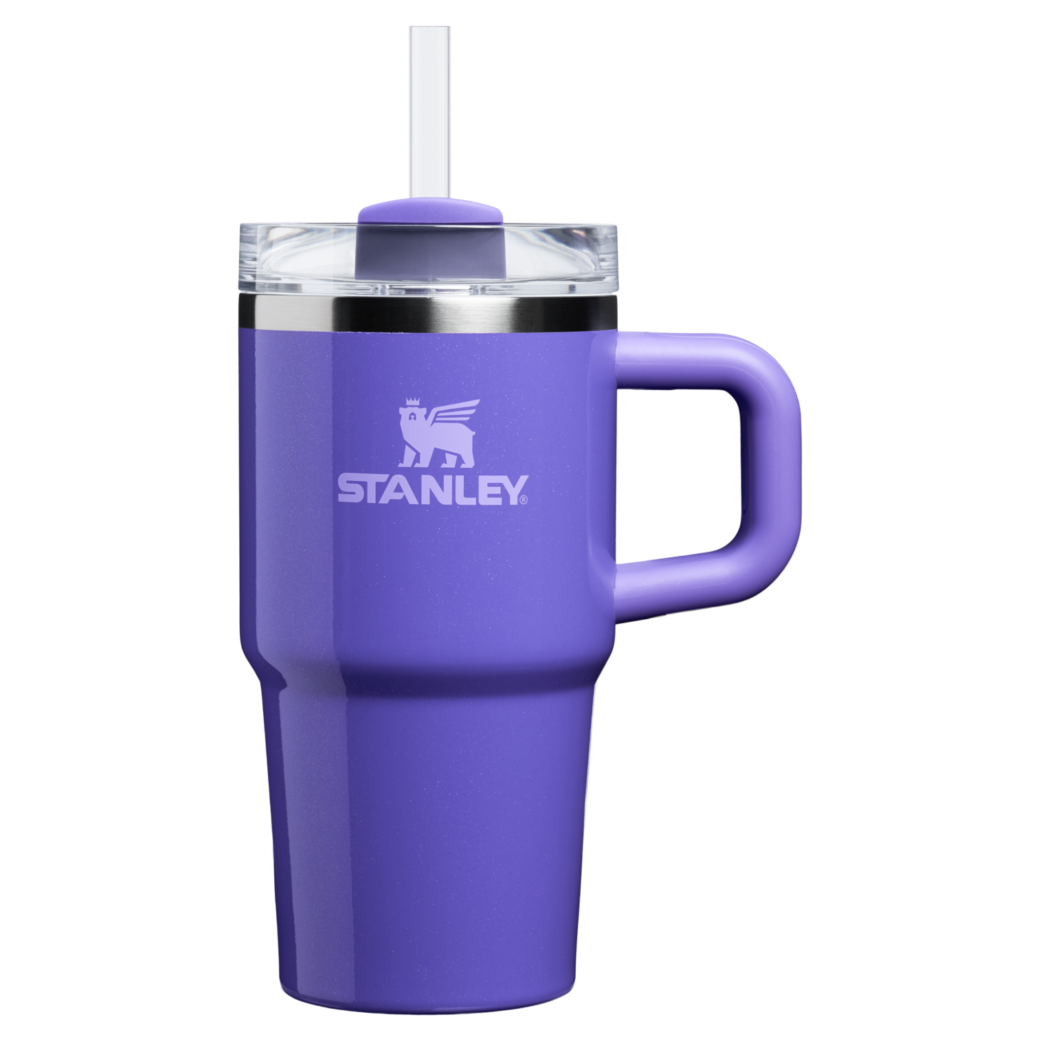 Large Capacity The Quencher H2.O Flowstate Tumbler | Stanley Create D274S - Double-Wall Vacuum Insulated Travel Tumbler with Straw Detail