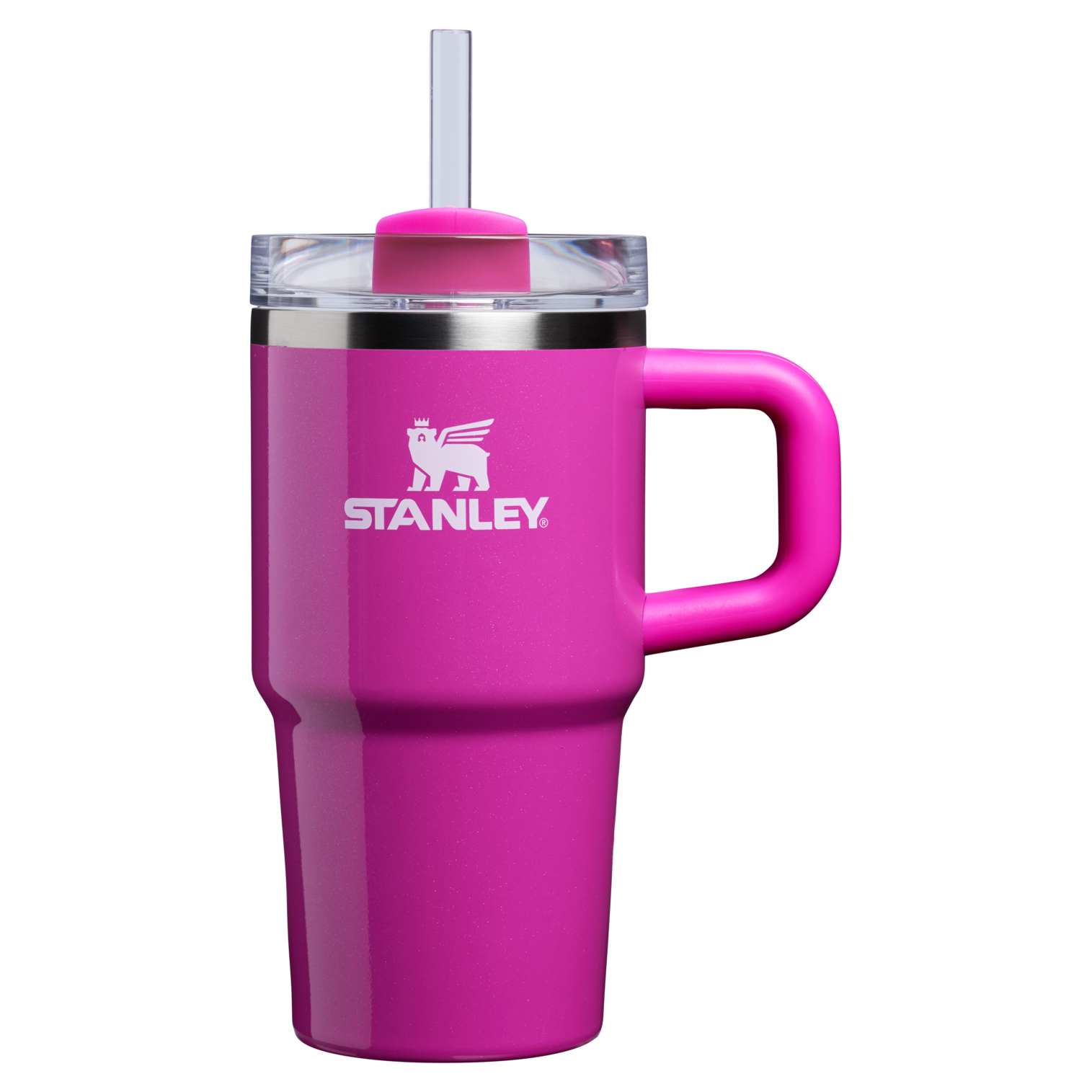 Large Capacity The Quencher H2.O Flowstate Tumbler | Stanley Create D274S - Double-Wall Vacuum Insulated Travel Tumbler with Straw Detail