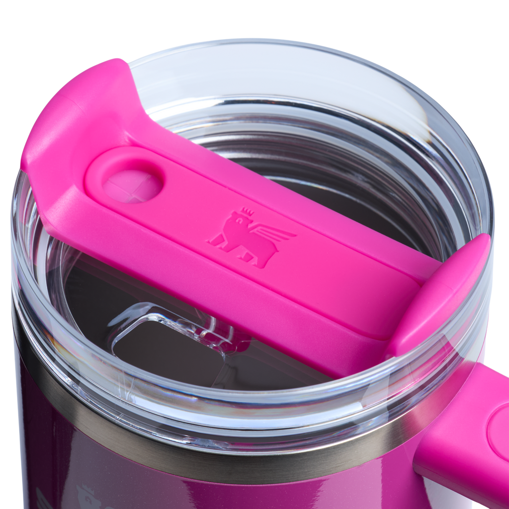 Large Capacity The Quencher H2.O Flowstate Tumbler with Handle | Stanley Create D309N - Premium Stainless Steel Straw Cup for All-Day Hydration Detail