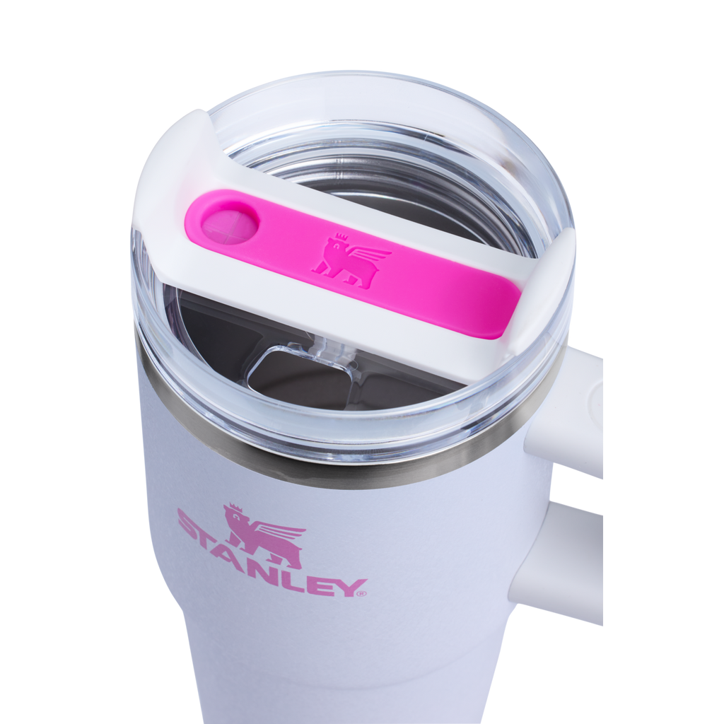 Double-Wall Vacuum The Quencher H2.O Flowstate Tumbler D251V - Double-Wall Vacuum Insulated Travel Tumbler with Straw Detail