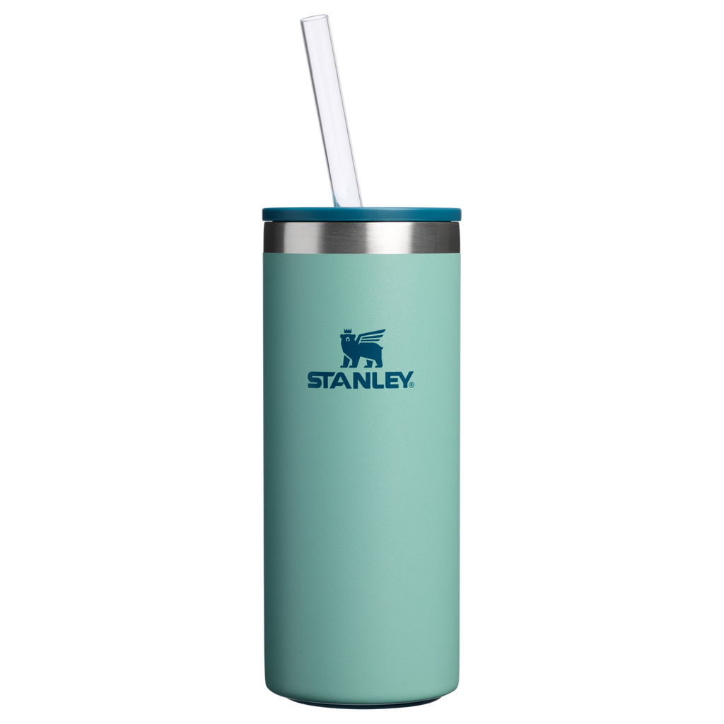 Premium All-Weather The Everyday Slim Can Cooler Cup | Stanley Create D300G - Heavy-Duty Ice-Retention Food & Beverage Carrier - Spring Green