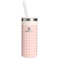 Leak-Proof Insulated The Everyday Slim Can Cooler Cup D350R - Leak-Proof Insulated Mini Cooler Bag for Lunch - Rose Quartz Rattan