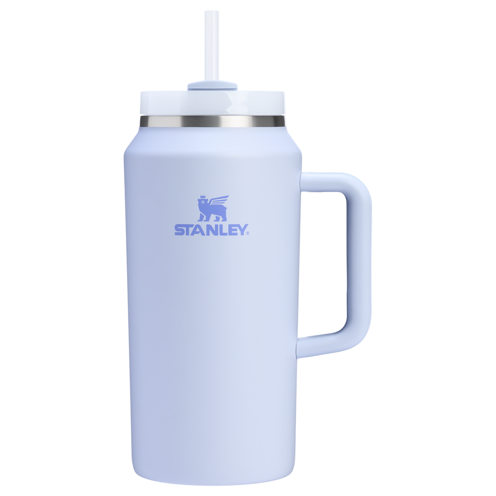 Insulated Travel The Quencher H2.0 Flowstate Tumbler D033Q - Double-Wall Vacuum Insulated Travel Tumbler with Straw - Dew Drop