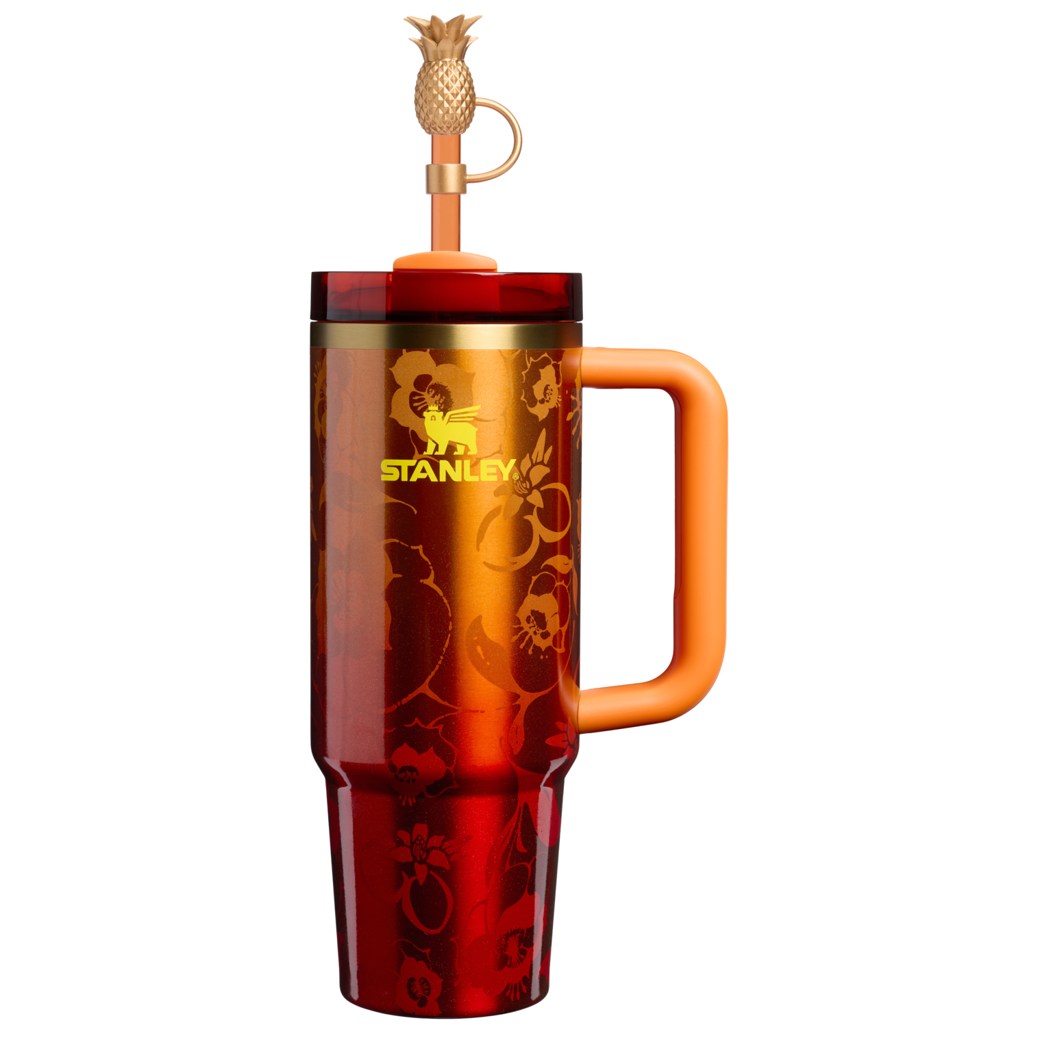 Insulated Travel The Stanley 1913 x Karol G Quencher H2.0 Flowstate Tumbler D276V - Double-Wall Vacuum Insulated Travel Tumbler with Straw - 30oz | KAROL G FLOR