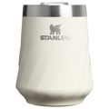 Flavor-Preserving The Textured Reserve Wine Tumbler D141Z - Shatterproof Flavor-Preserving Cocktail Tumbler with Lid - Cream Gloss