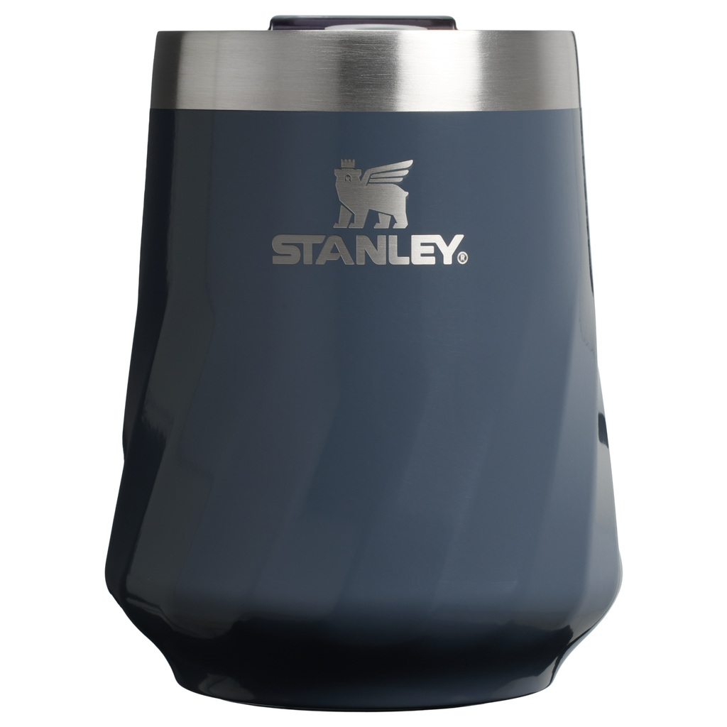 Flavor-Preserving The Textured Reserve Wine Tumbler D141Z - Shatterproof Flavor-Preserving Cocktail Tumbler with Lid - Twilight Gloss