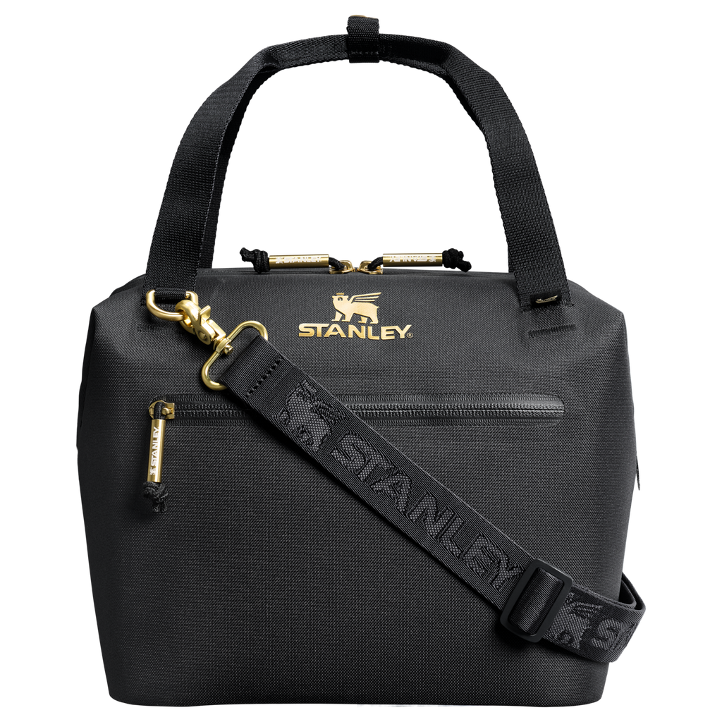 Premium All-Weather The All Day Julienne Mini Cooler D052R - Heavy-Duty Ice-Retention Food & Beverage Carrier - Black Honey