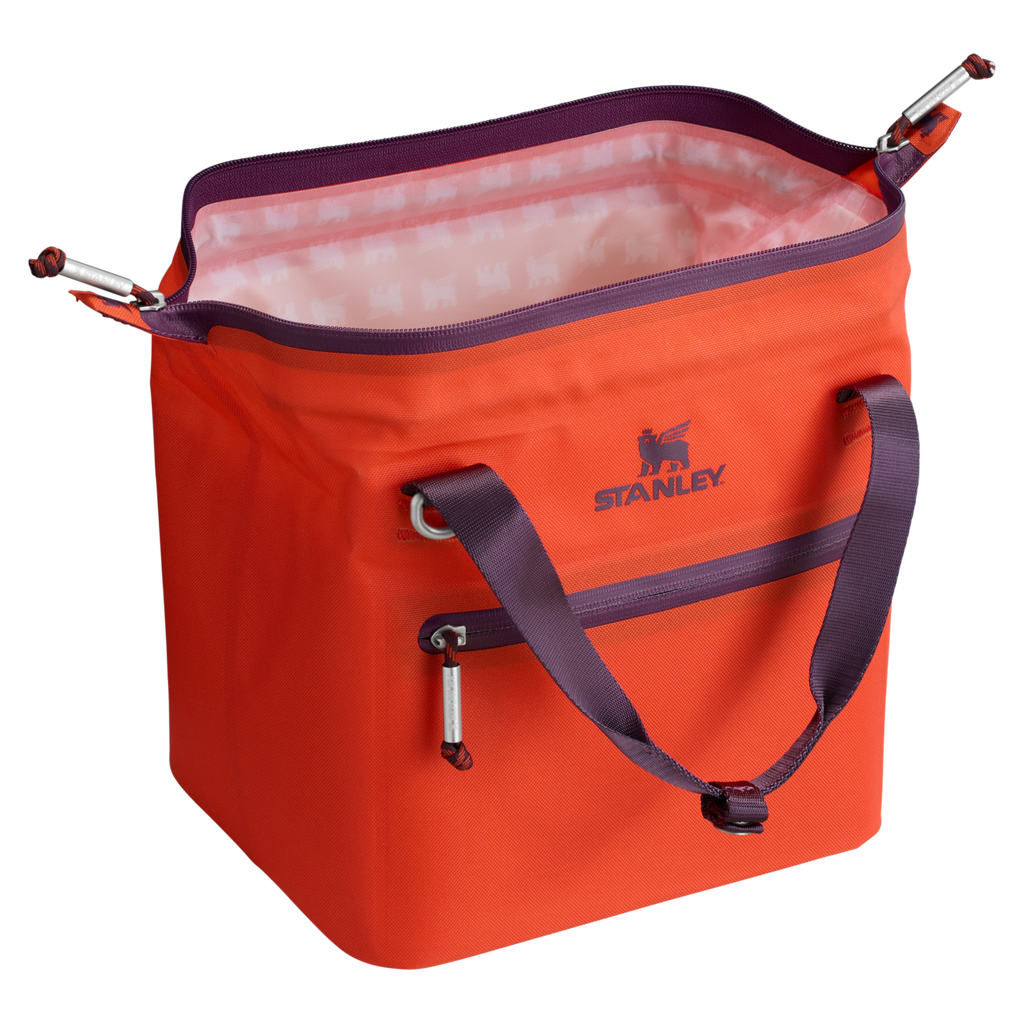 Premium All-Weather The All Day Julienne Mini Cooler D052R - Heavy-Duty Ice-Retention Food & Beverage Carrier Detail