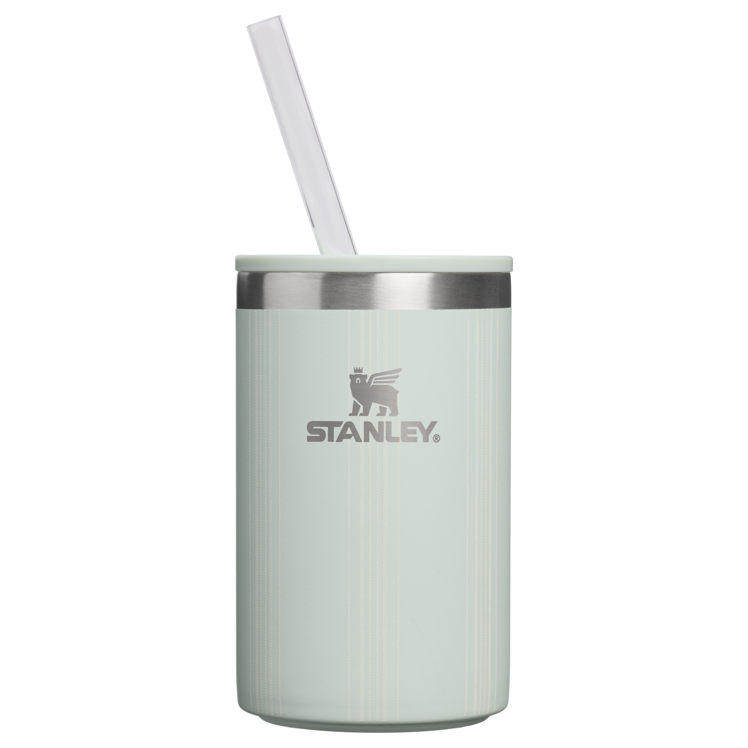 Portable Mini The Everyday Can Cooler Cup D353P - Heavy-Duty Ice-Retention Food & Beverage Carrier - Mist Picnic Stripe