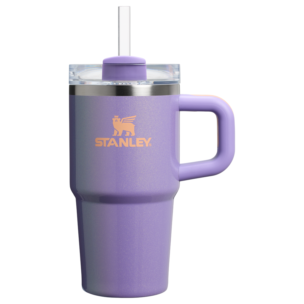 Large Capacity The Quencher H2.O Flowstate Tumbler | Stanley Create D274S - Double-Wall Vacuum Insulated Travel Tumbler with Straw Detail
