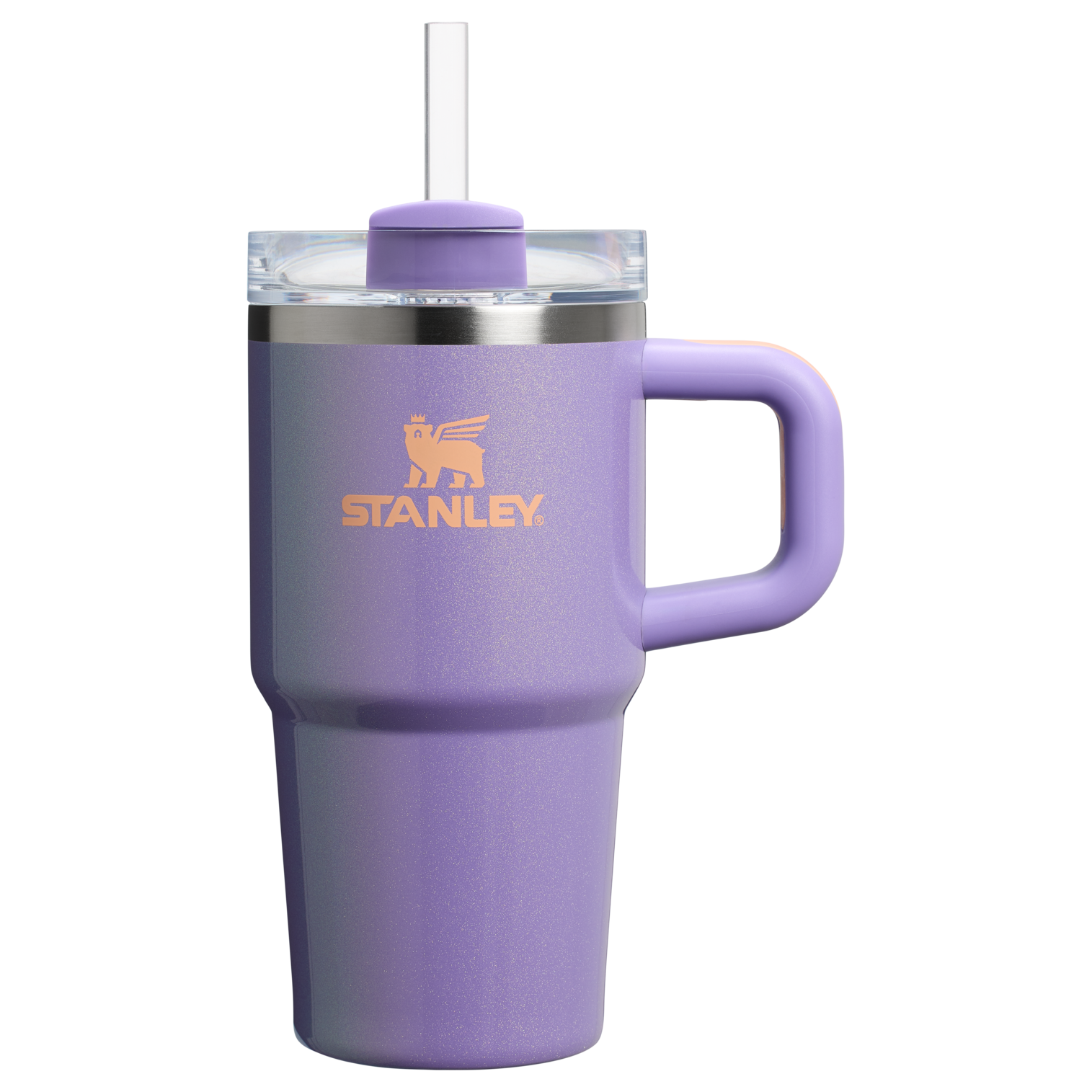 Large Capacity The Quencher H2.O Flowstate Tumbler | Stanley Create D274S - Double-Wall Vacuum Insulated Travel Tumbler with Straw Detail