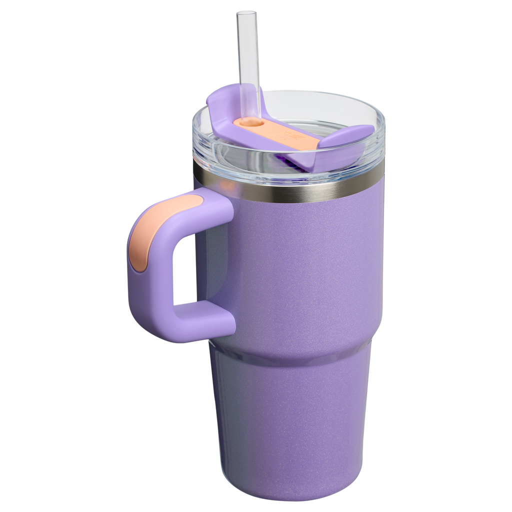 Double-Wall Vacuum The Quencher H2.O Flowstate Tumbler D251V - Double-Wall Vacuum Insulated Travel Tumbler with Straw Detail