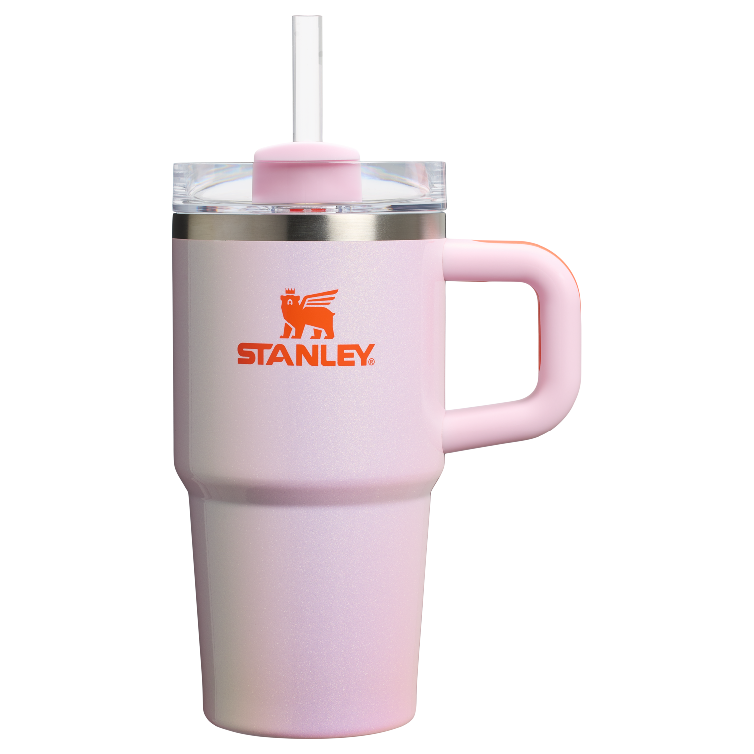 Large Capacity The Quencher H2.O Flowstate Tumbler | Stanley Create D274S - Double-Wall Vacuum Insulated Travel Tumbler with Straw Detail