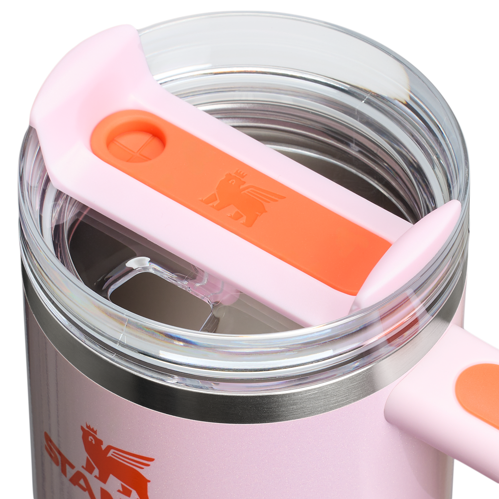 Double-Wall Vacuum The Quencher H2.O Flowstate Tumbler D251V - Double-Wall Vacuum Insulated Travel Tumbler with Straw Detail
