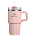 Large Capacity The Quencher H2.0 Flowstate Tumbler D344H - FlowState 3-Position Lid Insulated Travel Mug - Peach Rose Picnic Stripe