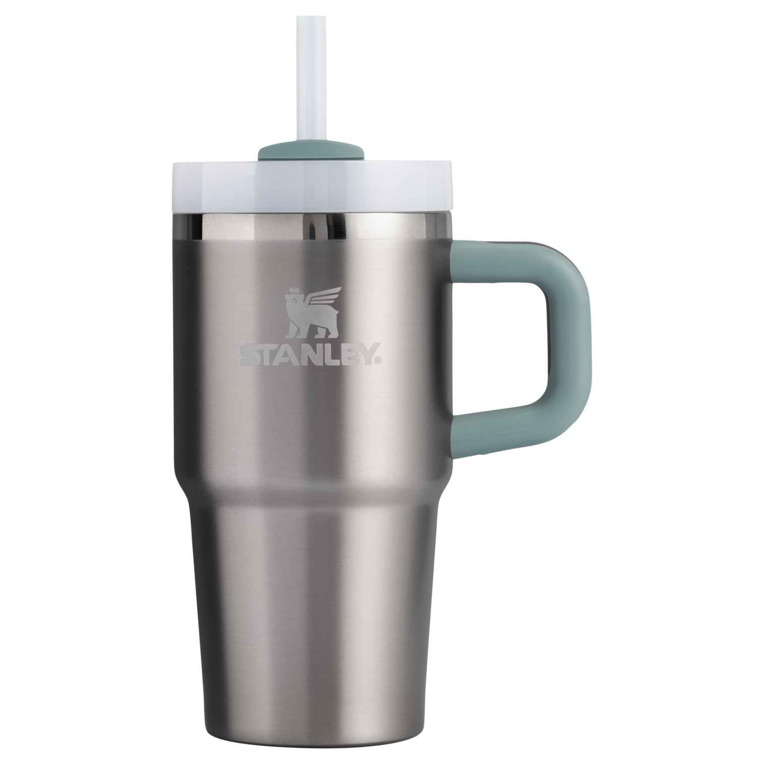 Double-Wall Vacuum The Quencher H2.O Flowstate Tumbler D251V - Double-Wall Vacuum Insulated Travel Tumbler with Straw Detail