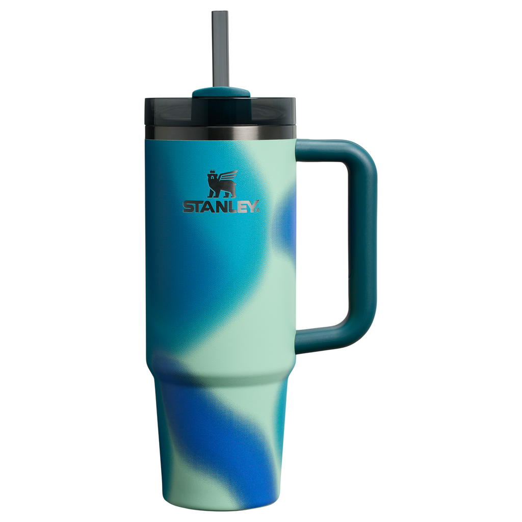 Double-Wall Vacuum The Quencher H2.0 Flowstate Tumbler D051L - Double-Wall Vacuum Insulated Travel Tumbler with Straw Detail