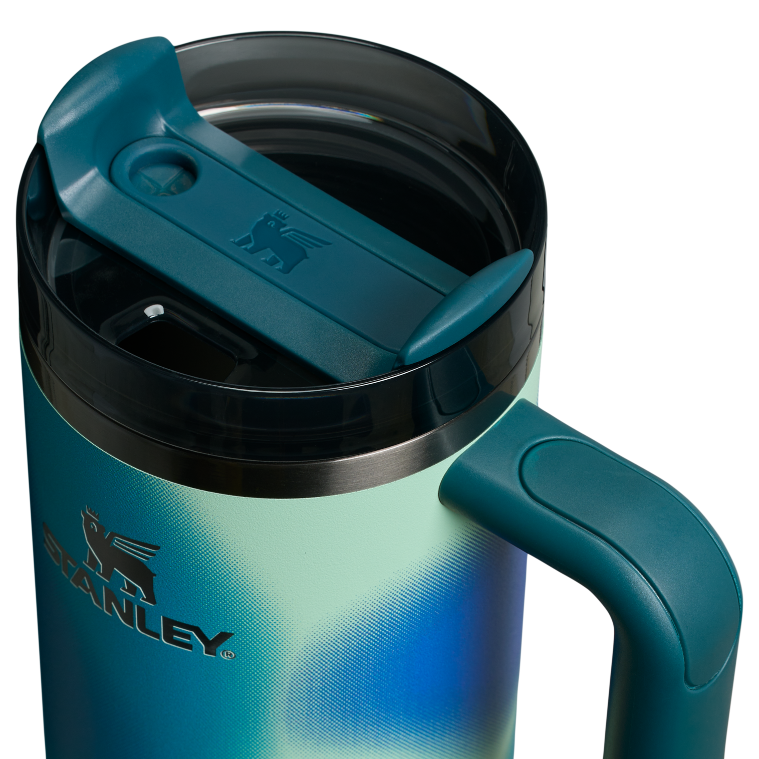 Double-Wall Vacuum The Quencher H2.0 Flowstate Tumbler D051L - Double-Wall Vacuum Insulated Travel Tumbler with Straw Detail