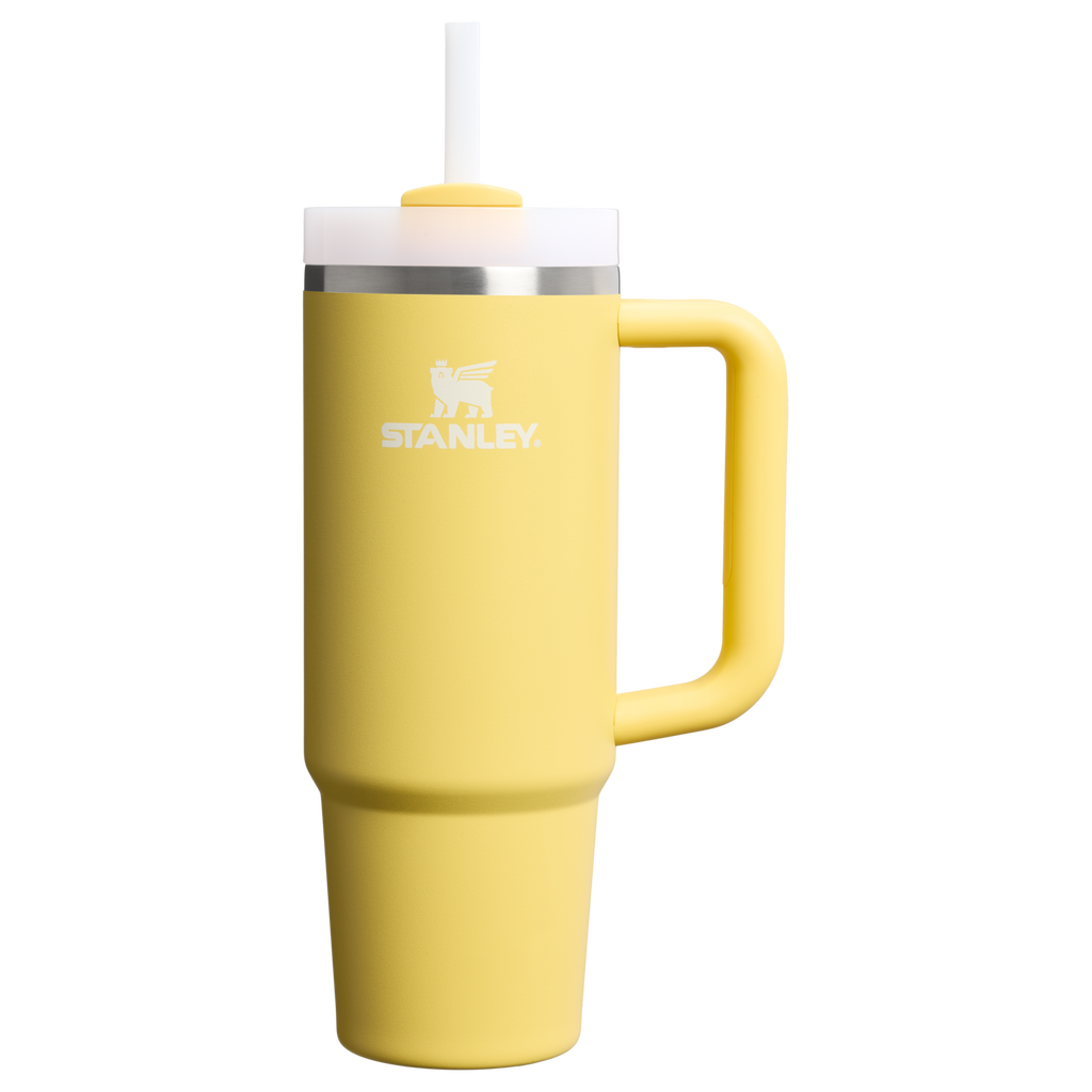 Car-Cup Friendly The Quencher H2.0 Flowstate Tumbler | Stanley Create D331C - FlowState 3-Position Lid Insulated Travel Mug - Daffodil